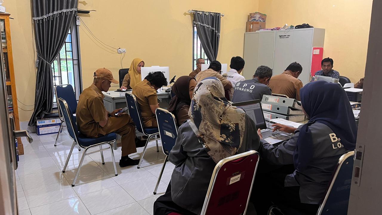 Rapat Koordinasi Aparat Desa dalam Peningkatan Pelayanan Administrasi